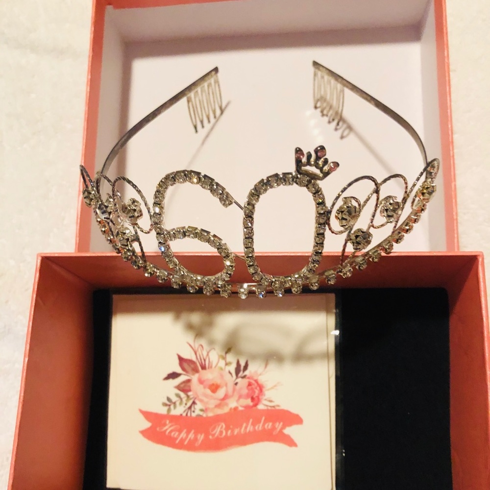 60th birthday tiara